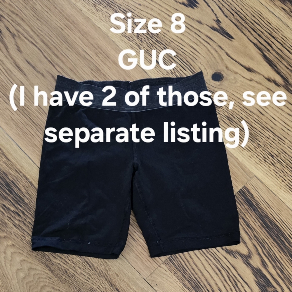 Ivivva by Lululemon for girls - Size 8 shorts